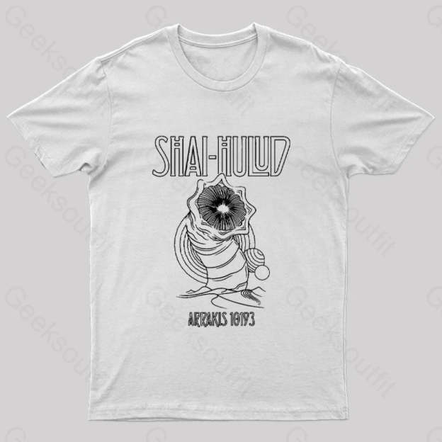 Kashmir Geek T-Shirt White / S