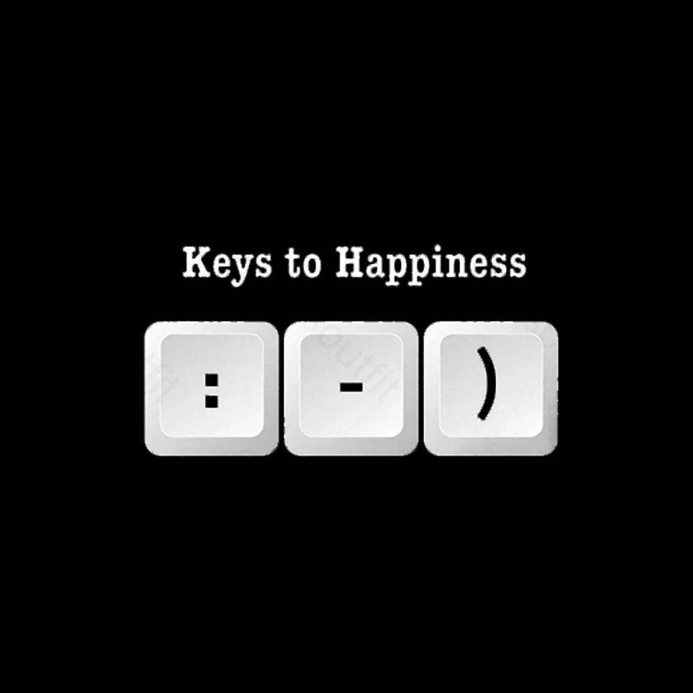 Keys To Happyiness Nerd T-Shirt