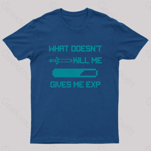 Kill And Get Exp Nerd T-Shirt Navy / S