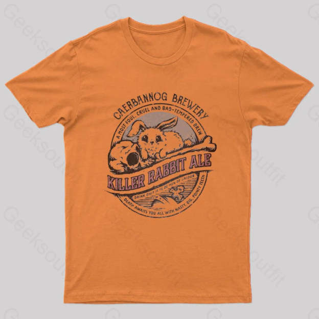 Killer Rabbit Ale T-Shirt Orange / S