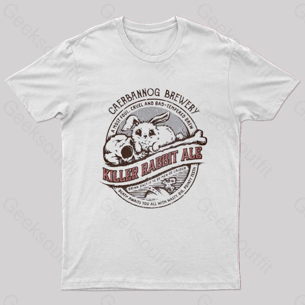 Killer Rabbit Ale T-Shirt White / S
