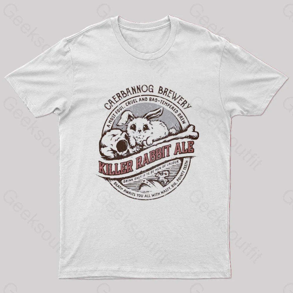 Killer Rabbit Ale T-Shirt White / S