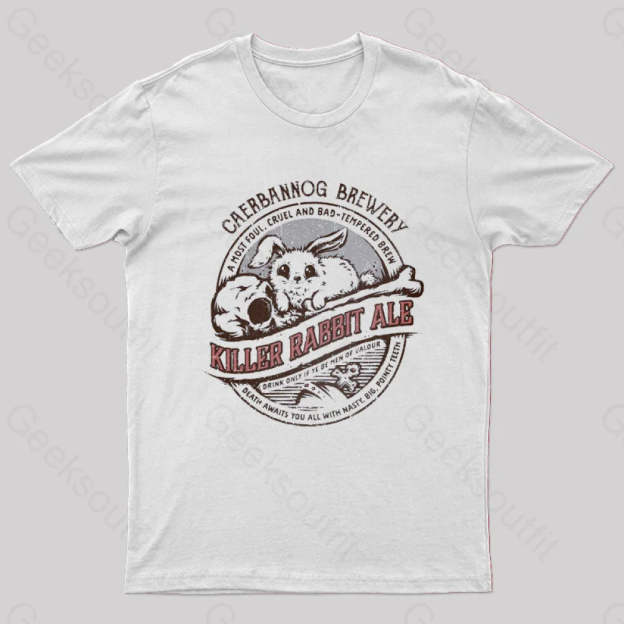 Killer Rabbit Ale T-Shirt White / S