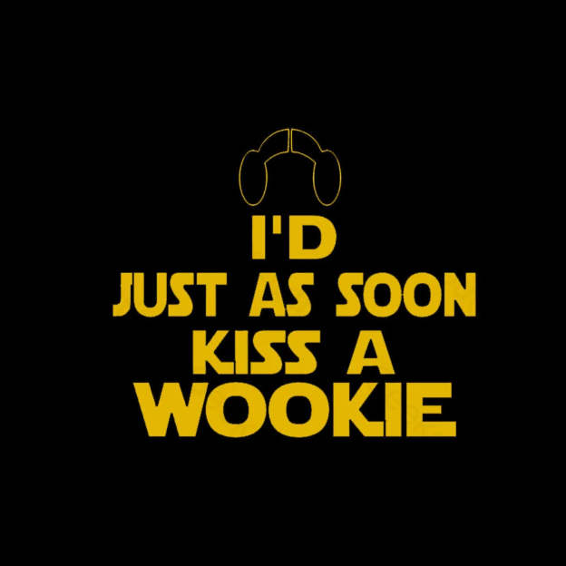 Kiss A Wookie Geek T-Shirt