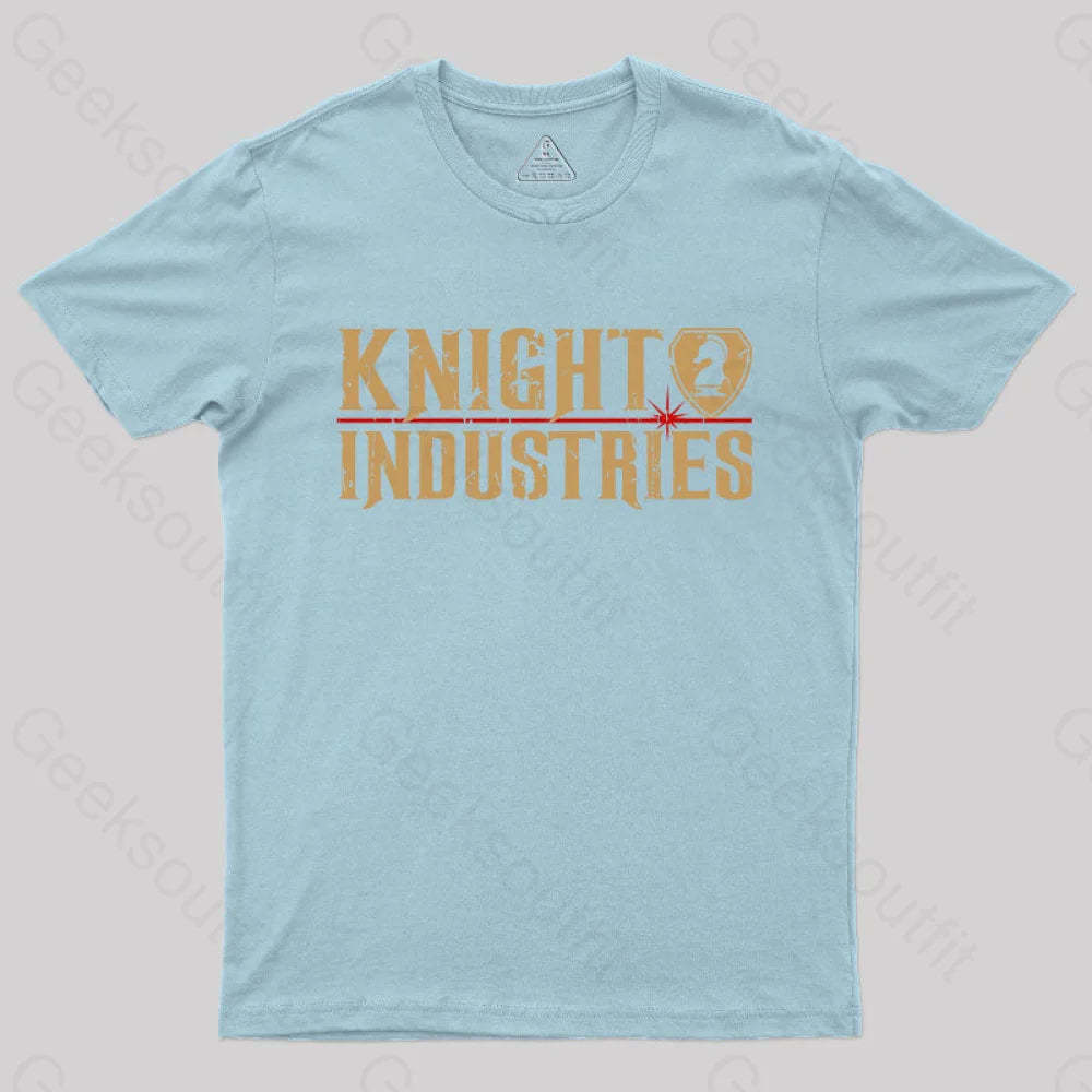 Knight Industries T-Shirt Light Blue / S Yc