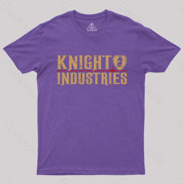 Knight Industries T-Shirt Purple / S Yc