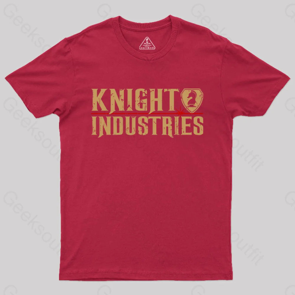 Knight Industries T-Shirt Red / S Yc