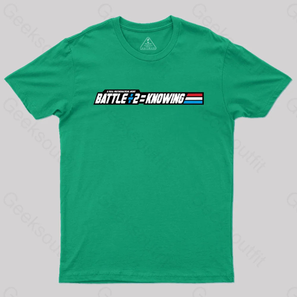 Knowing Math T-Shirt Green / S