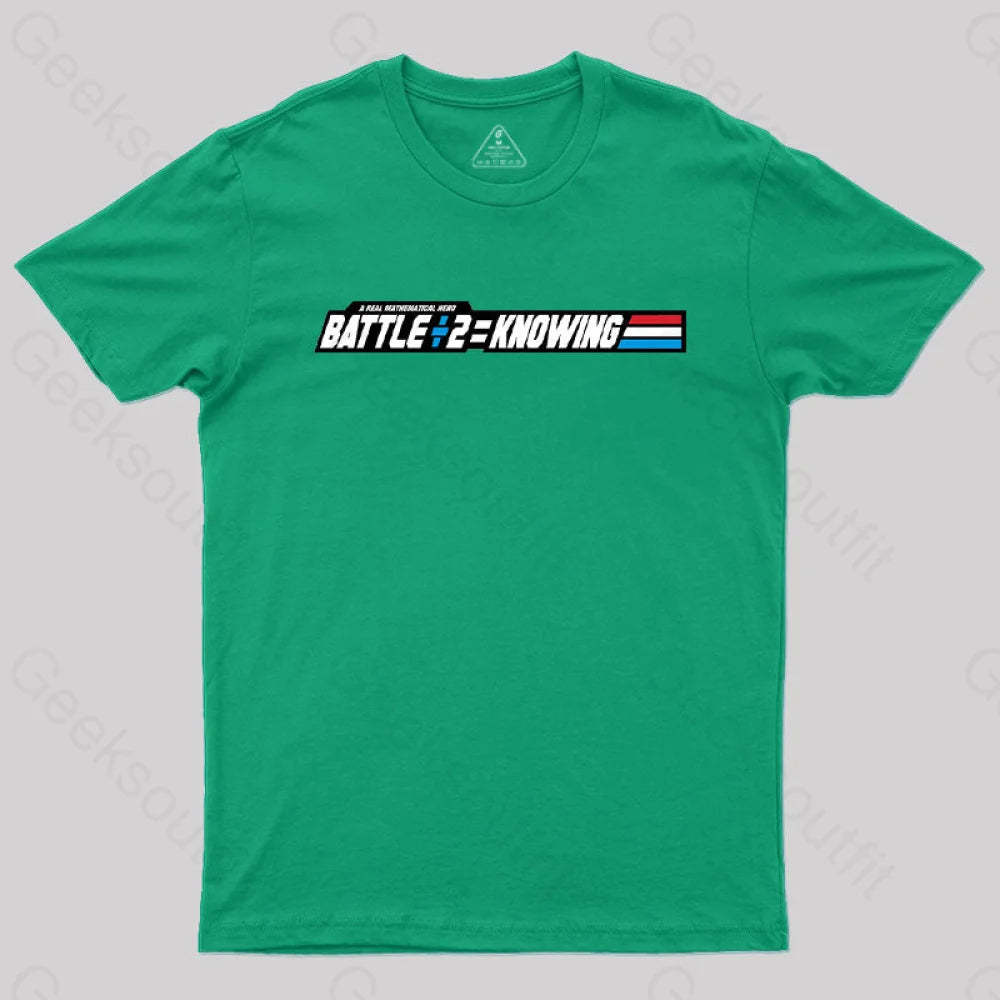 Knowing Math T-Shirt Green / S