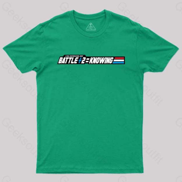 Knowing Math T-Shirt Green / S
