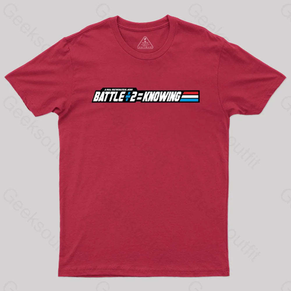 Knowing Math T-Shirt Red / S