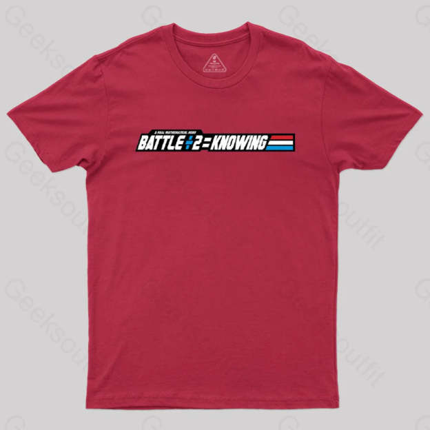 Knowing Math T-Shirt Red / S