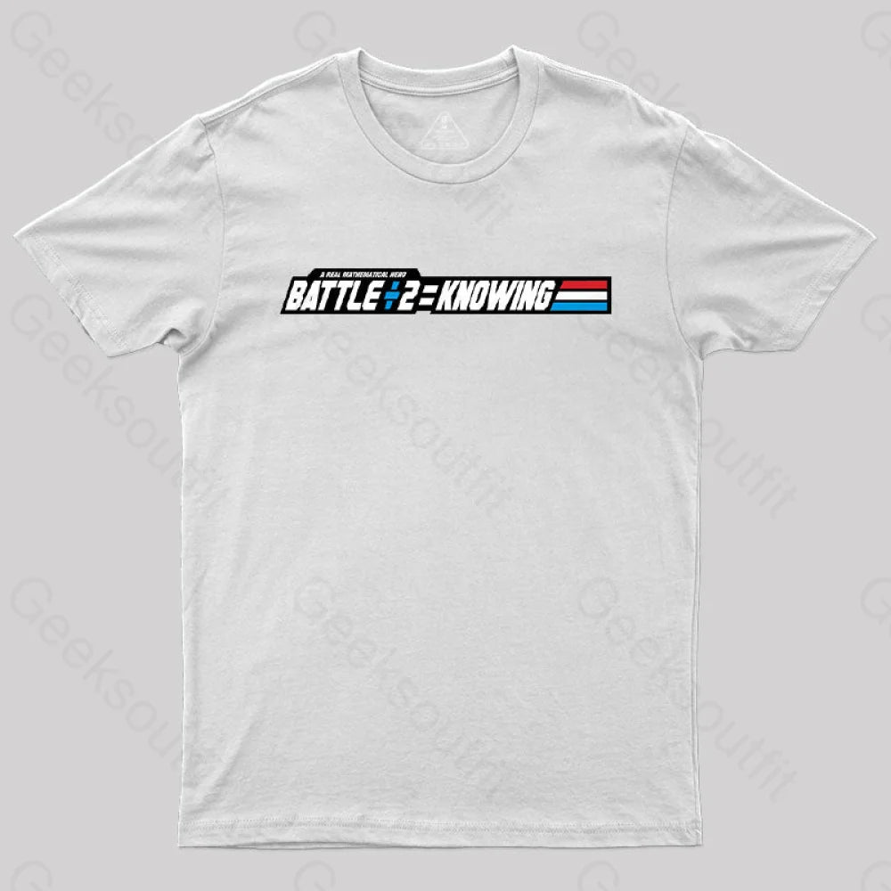 Knowing Math T-Shirt White / S