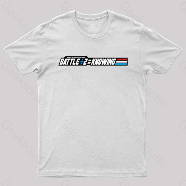 Knowing Math T-Shirt White / S