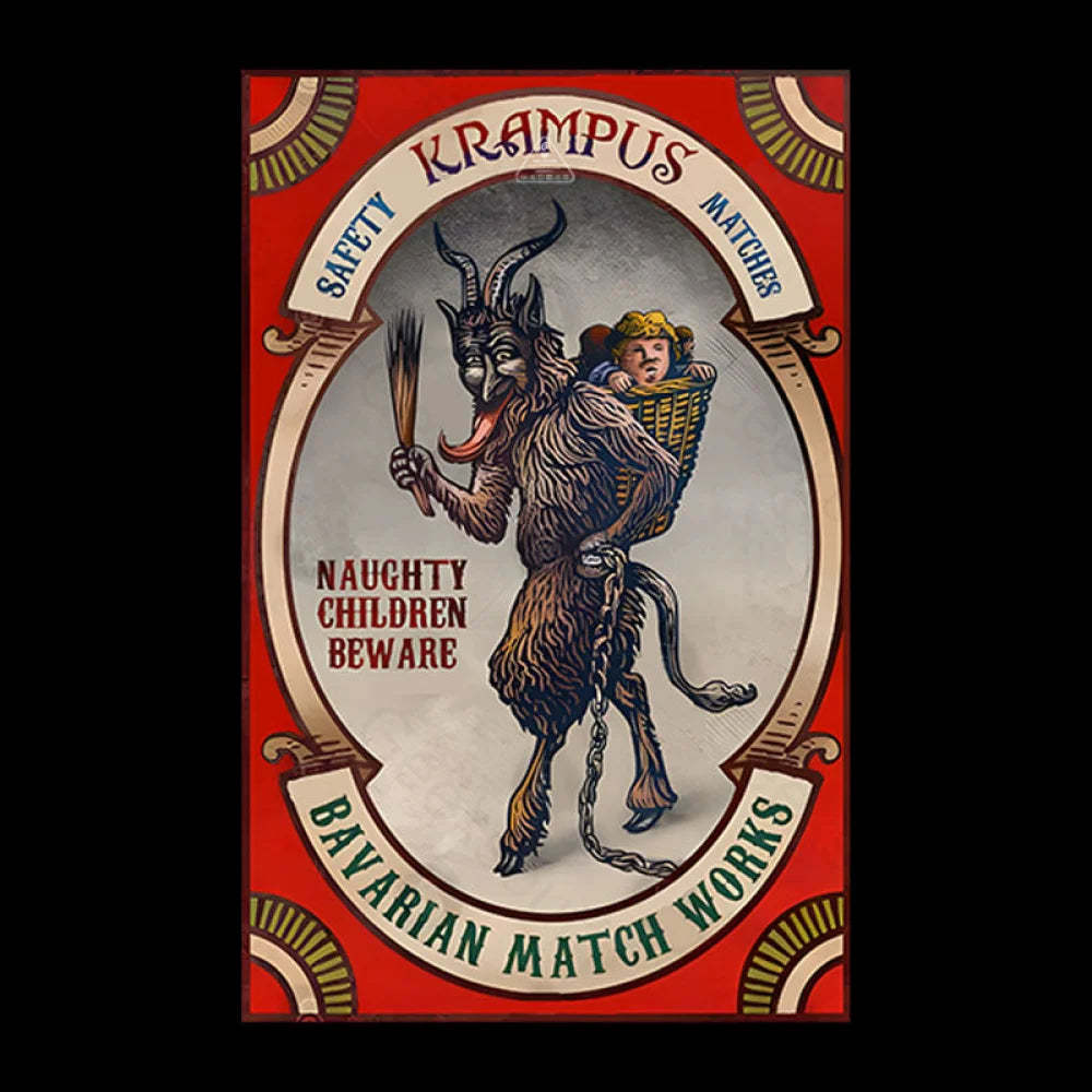 Krampus Naughty Children Beware Geek T-Shirt