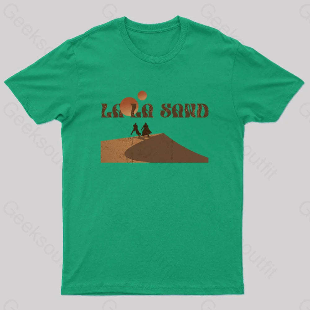 La Sand Nerd T-Shirt Green / S