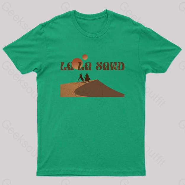 La Sand Nerd T-Shirt Green / S