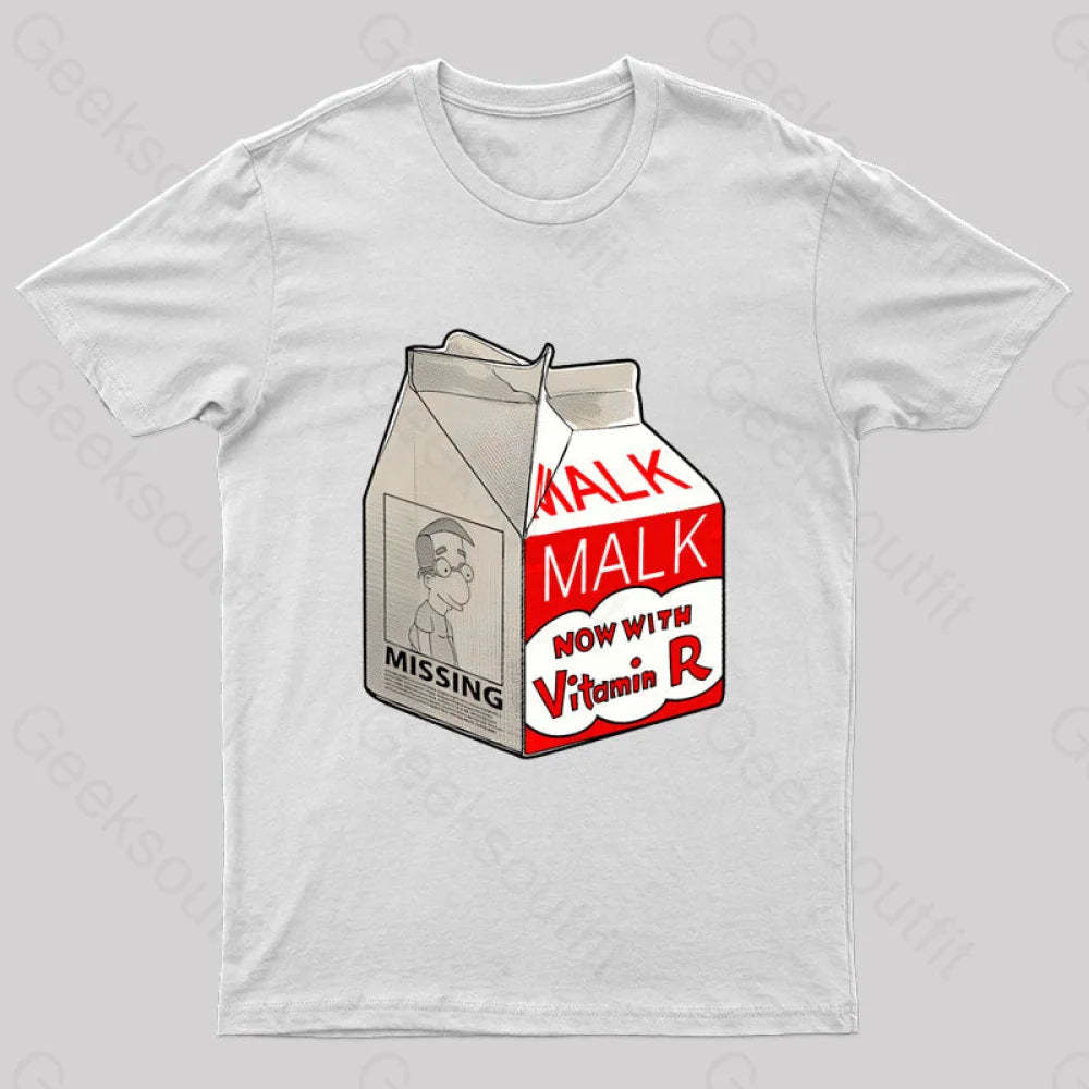 Lache Nerd T-Shirt White / S