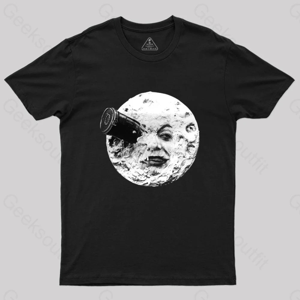 Le Voyage Dans La Lune T-Shirt Black / S