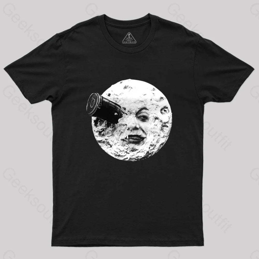 Le Voyage Dans La Lune T-Shirt Black / S