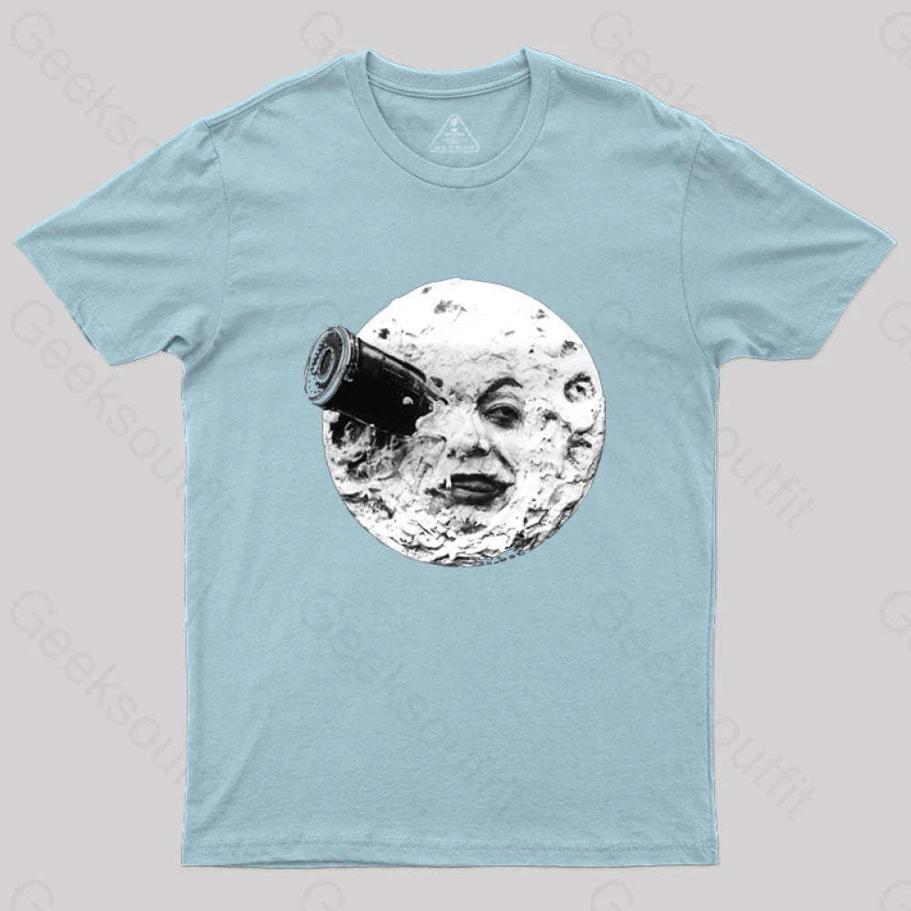 Le Voyage Dans La Lune T-Shirt Light Blue / S