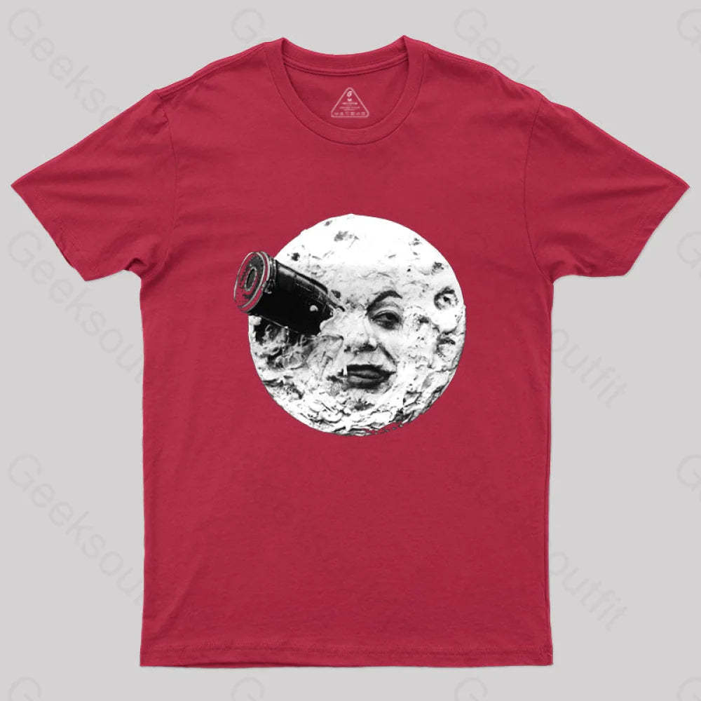 Le Voyage Dans La Lune T-Shirt Red / S
