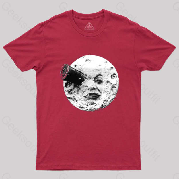 Le Voyage Dans La Lune T-Shirt Red / S