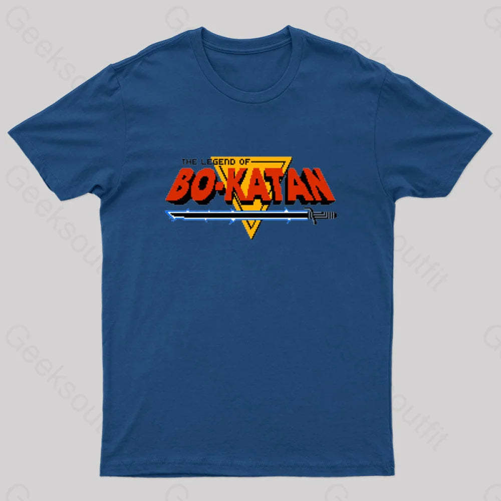 Legend Of Bo Nerd T-Shirt Navy / S