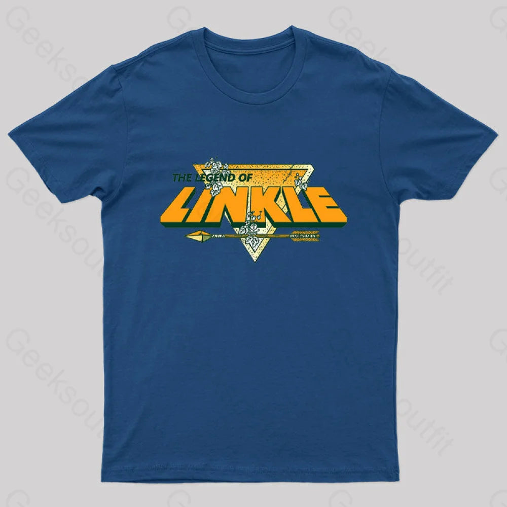 Legend Of Linkle Geek T-Shirt Navy / S