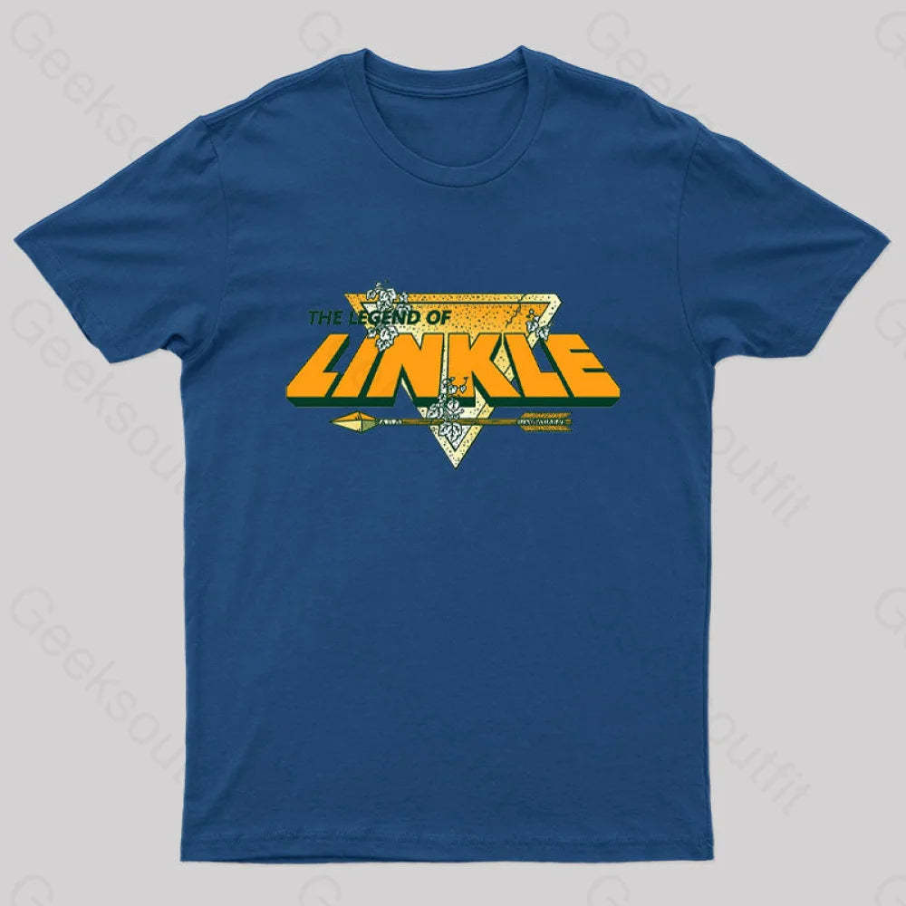 Legend Of Linkle Geek T-Shirt Navy / S