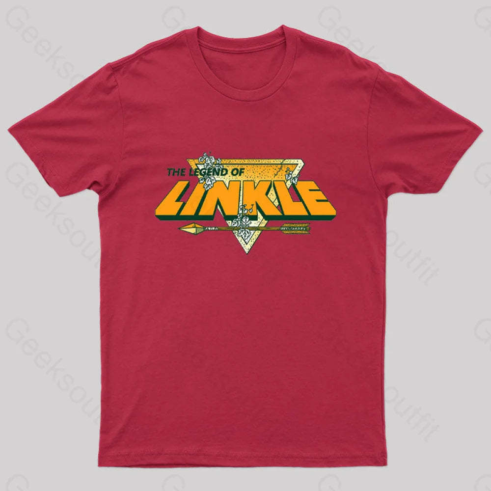 Legend Of Linkle Geek T-Shirt Red / S