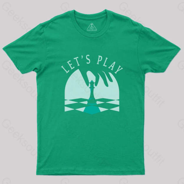 Let’s Play Chess T-Shirt Green / S