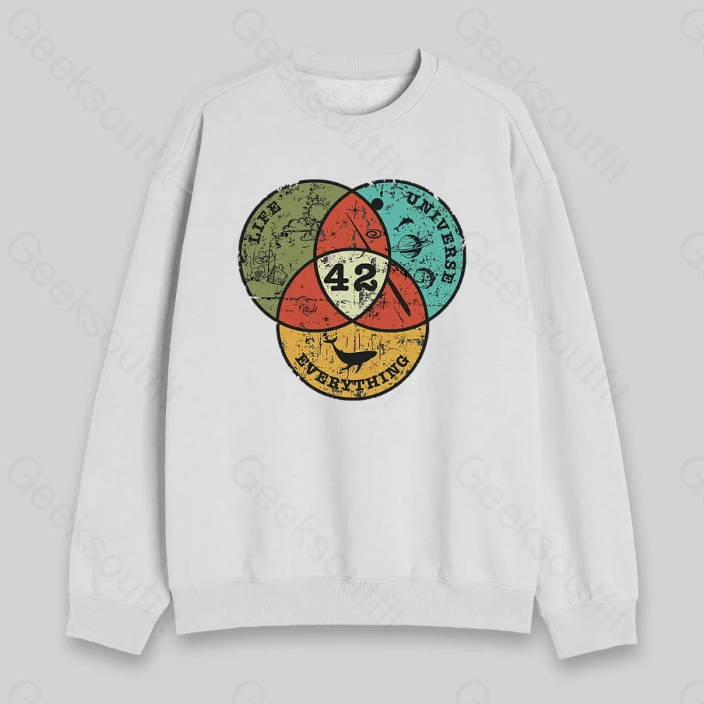 Life, the Universe & Everything Sweatshirt - Geeksoutfit