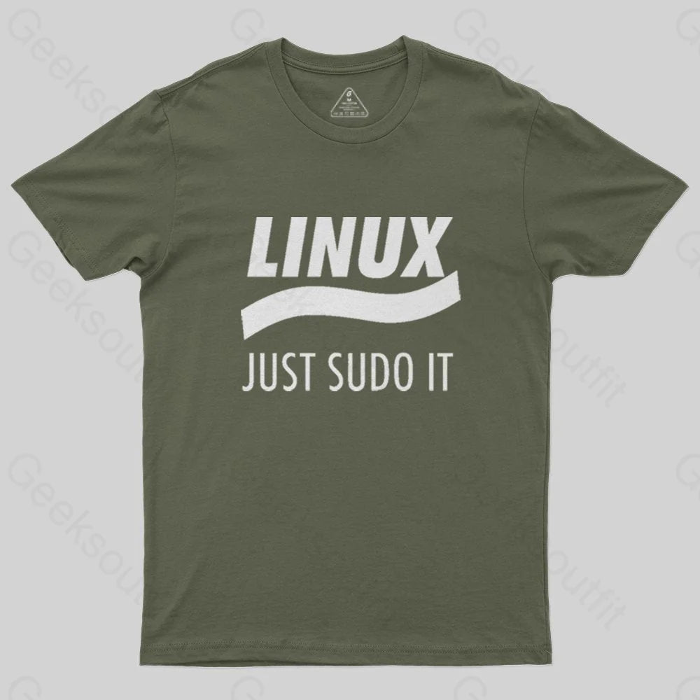 Linux Just Sudo It T-Shirt - Geeksoutfit