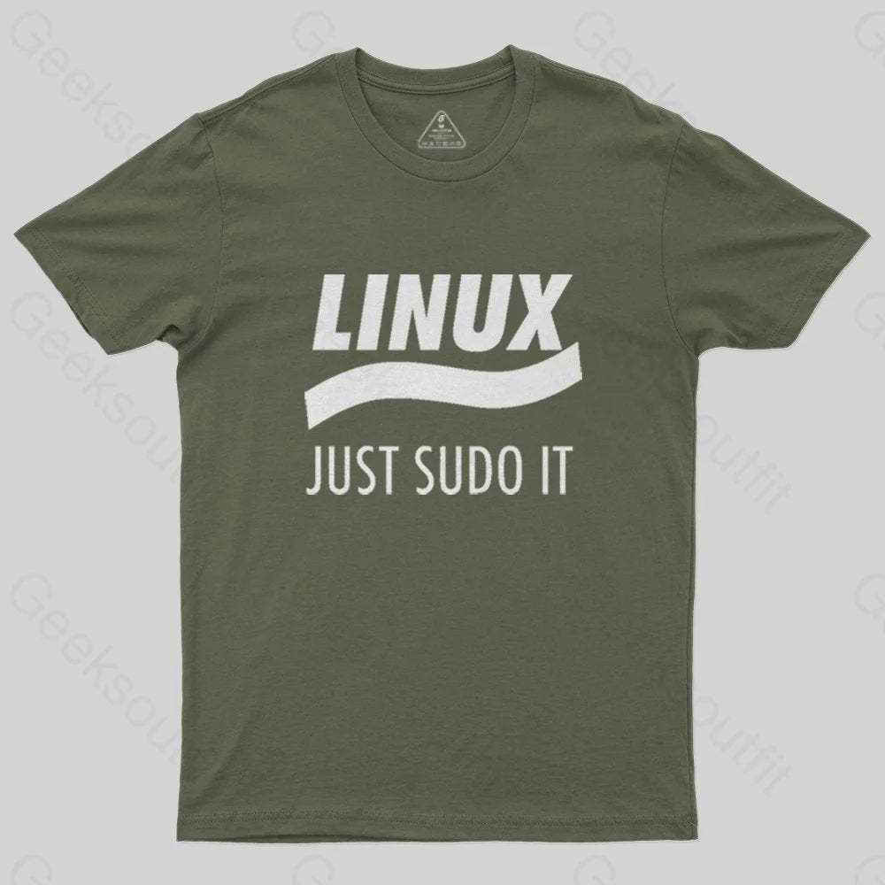Linux Just Sudo It T-Shirt - Geeksoutfit
