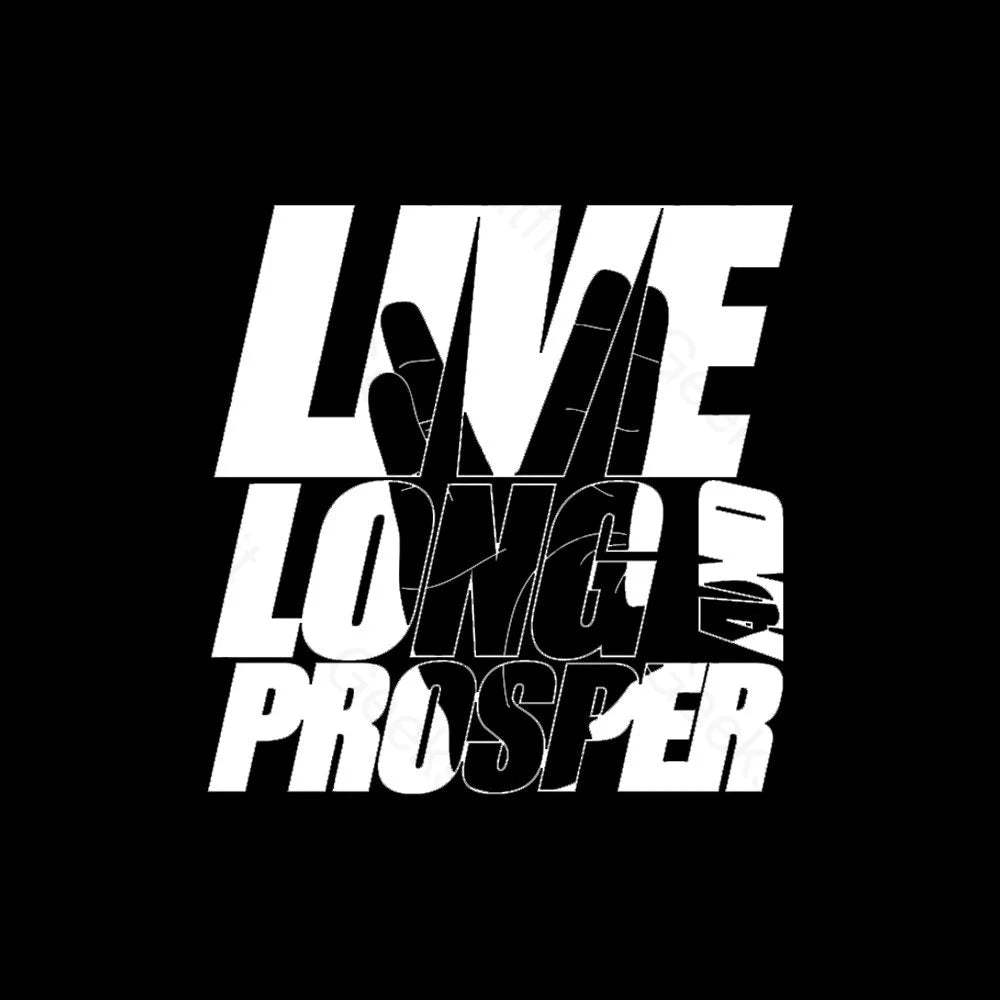 Live Long And Prosper Geek T-Shirt