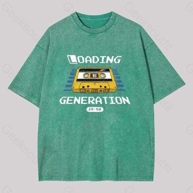 Loading Generation Washed T-Shirt Grass Green / S