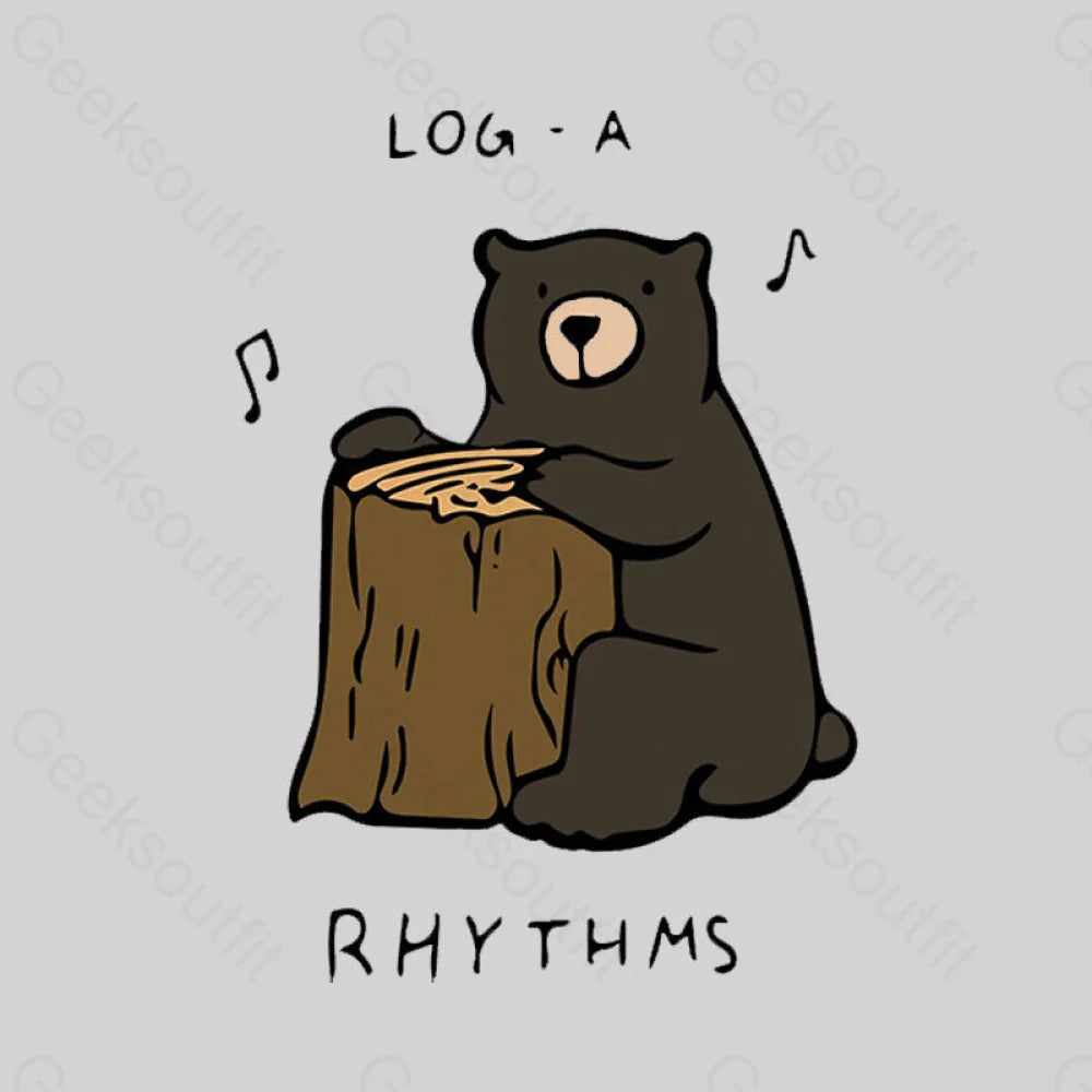 Log A Rhythms Nerd T-Shirt