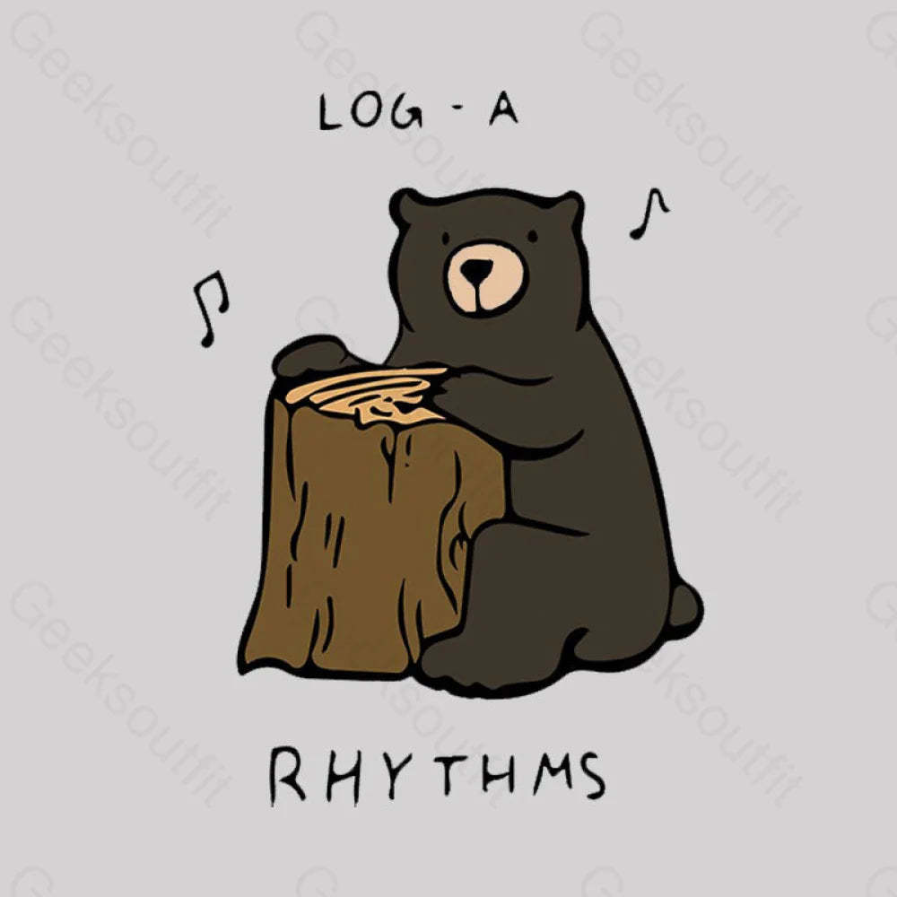 Log A Rhythms Nerd T-Shirt