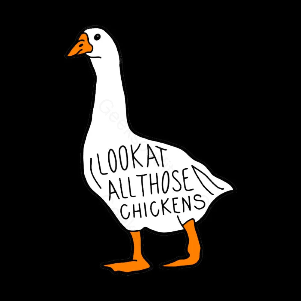 Look At All Those Chickens Nerd T-Shirt