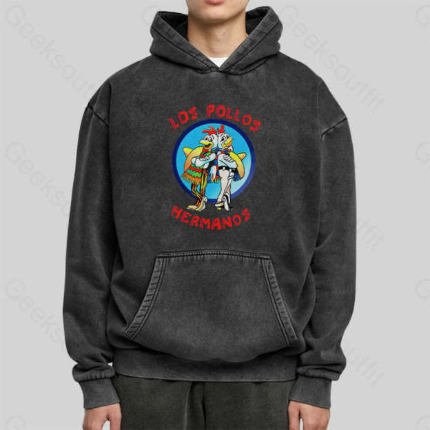 Los Pollos Hermanose Washed Hoodie