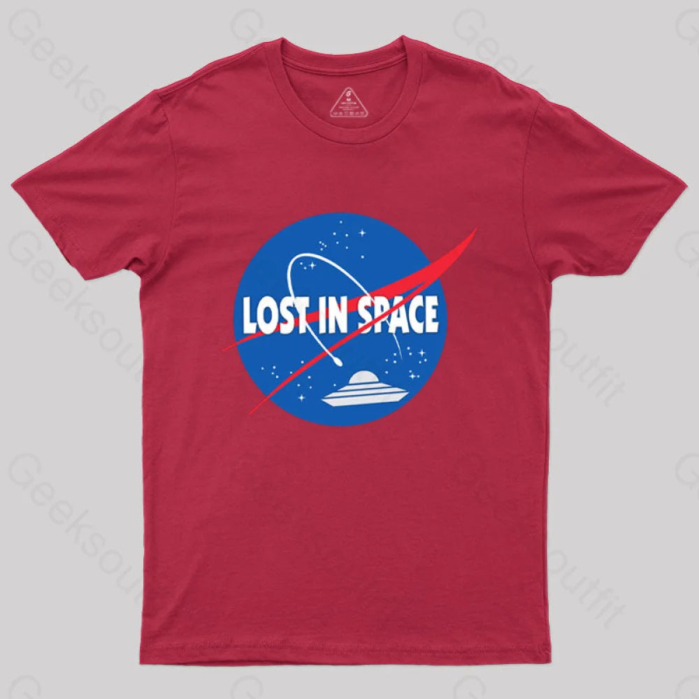 Lost In Space T-Shirt Red / S