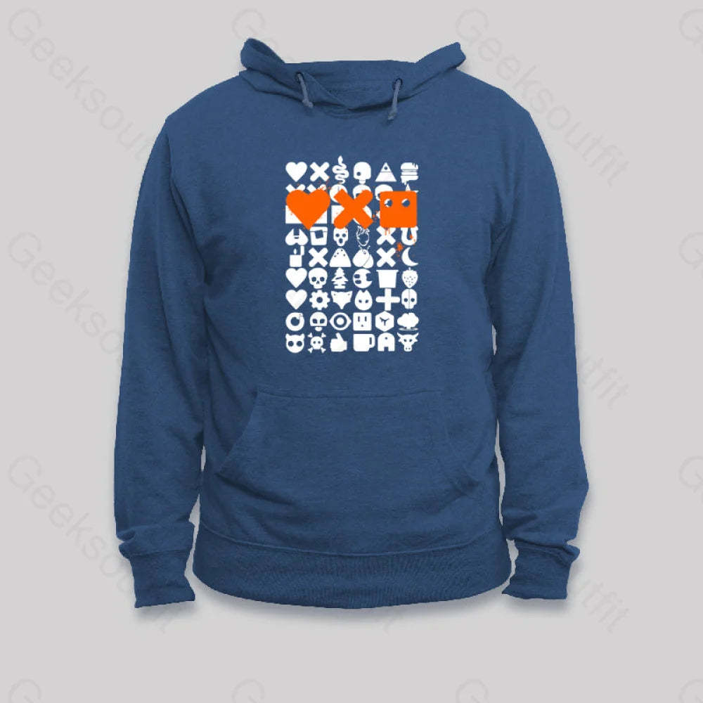 Love Death And Robots Hoodie Dark Blue / S
