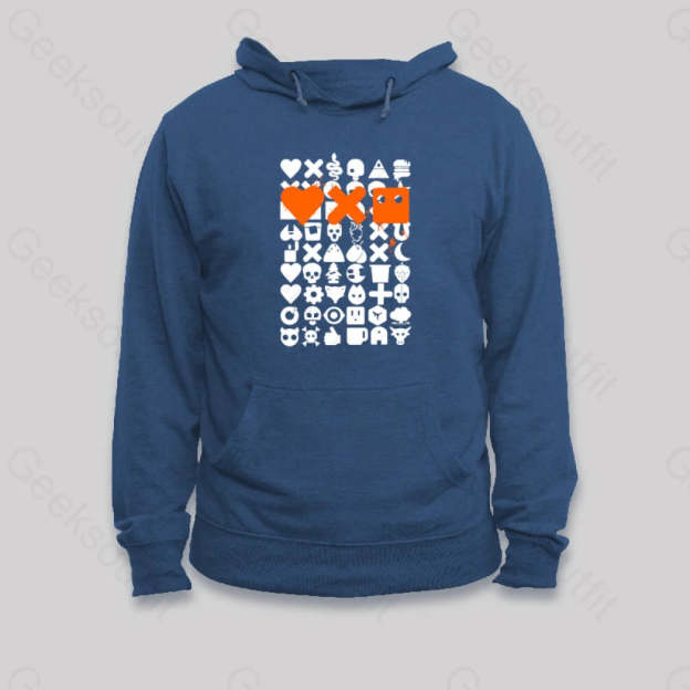 Love Death And Robots Hoodie Dark Blue / S