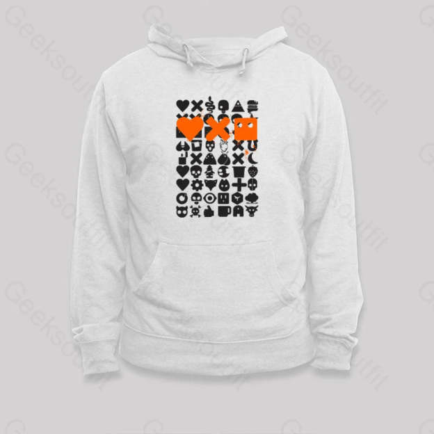 Love Death And Robots Hoodie White / S