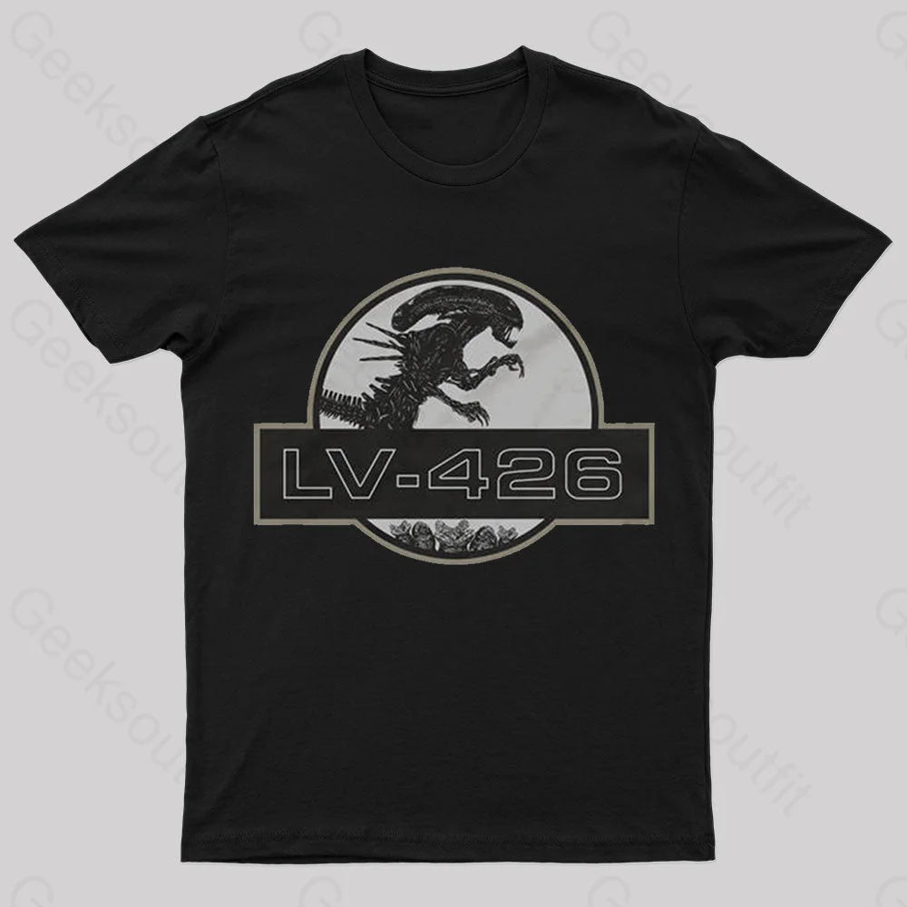 Lv-426 Nerd T-Shirt Black / S