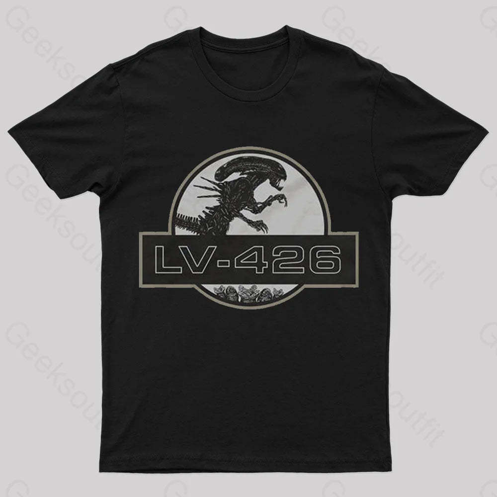 Lv-426 Nerd T-Shirt Black / S