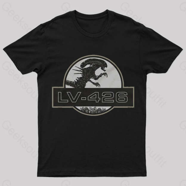 Lv-426 Nerd T-Shirt Black / S