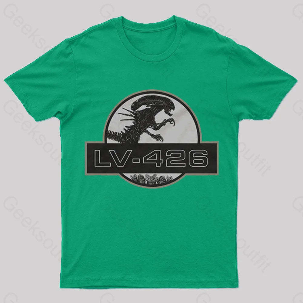 Lv-426 Nerd T-Shirt Green / S