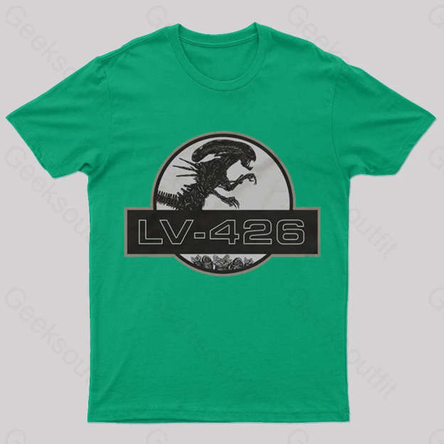 Lv-426 Nerd T-Shirt Green / S